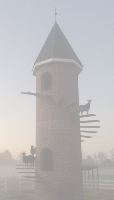 Goat Tower at the Hampton Roads Winery